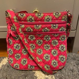Vera Bradley Triple Zip Hipster (retired pattern)